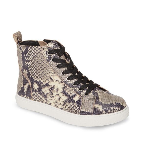 Matisse Entice Snakeskin Leather Sneaker - Picture 1 of 8